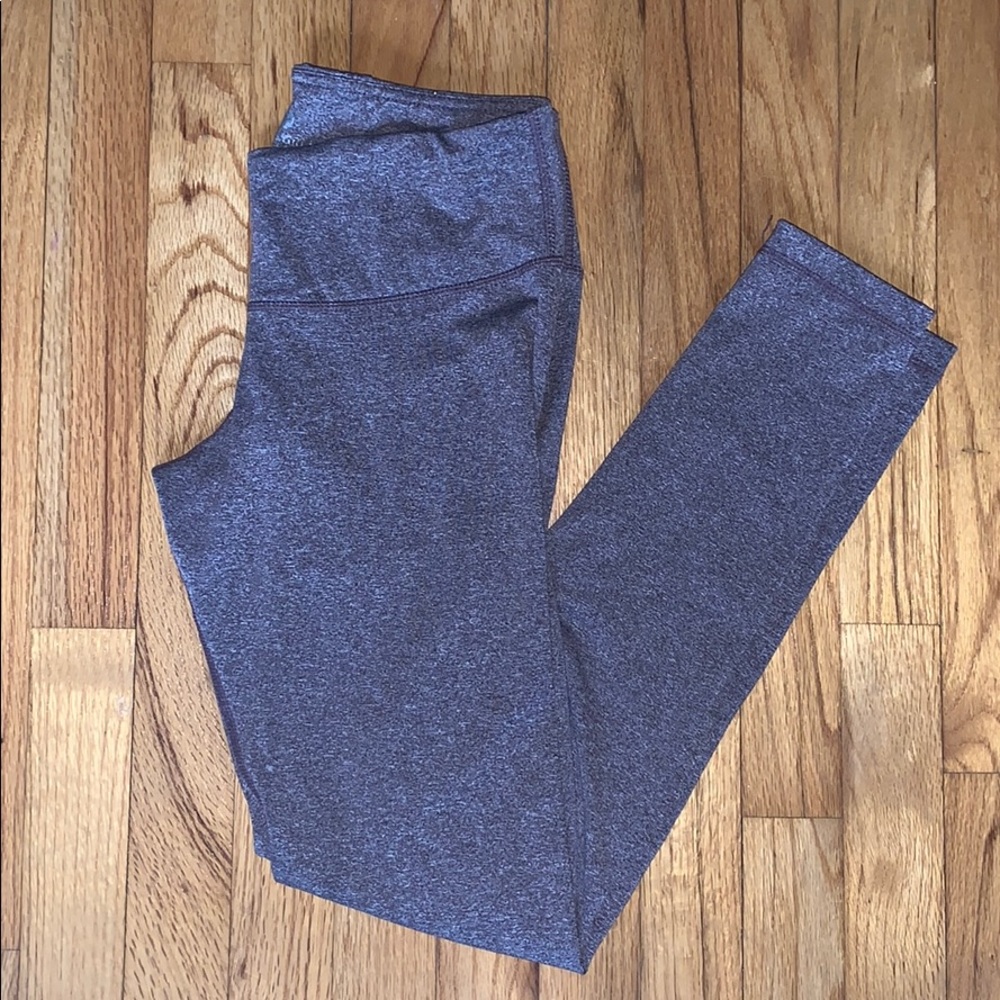 90° leggings, heather/purple, speckled, comfy!!